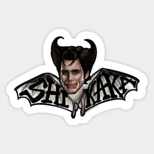 The white devil Sticker